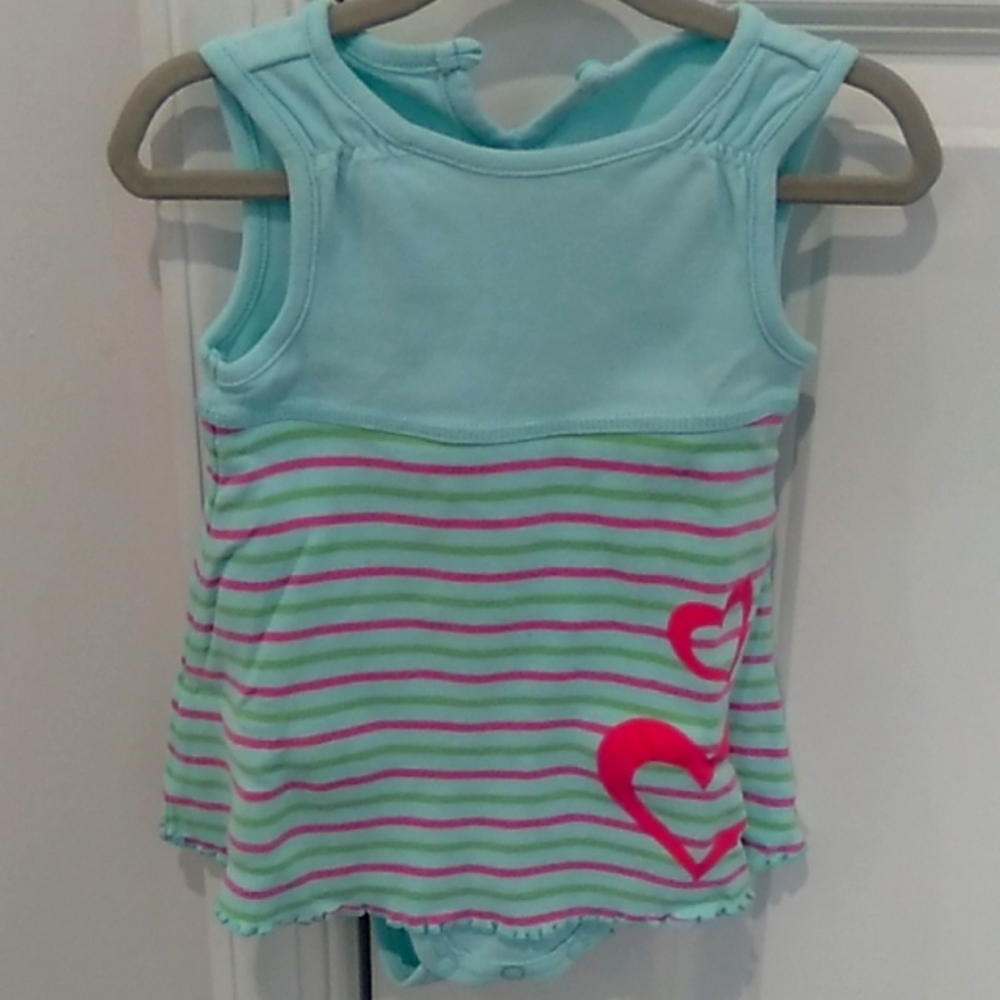 Baby Greendog 12 month snap closure baby dress